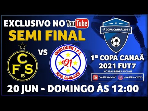 Cheretas FS x Qualquer 1 FS - Semi Final - 1ª Copa Canaã 2021