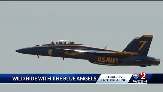 Take a closer look at how Blue Angels team prepares for air shows