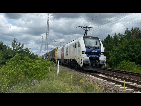 4K Führerstandsmitfahrt BR 159 Stadler Eurodual Lubmin - Greifswald  ( Cabview )