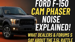Ford F-150 Cam Phaser Noise Explained! | What Dealers & Forums Say About the 3.5L Rattle