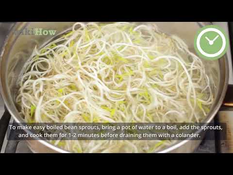 How to Cook Bean Sprouts