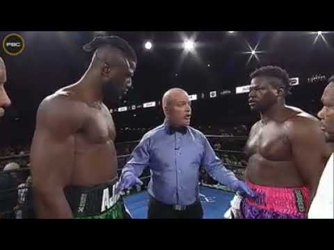 Heavyweight Boxer Runs Away From The Ring Because Of Fear Of Nigerian Boxer