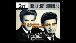 All I Have to do is dream! Ingles Español