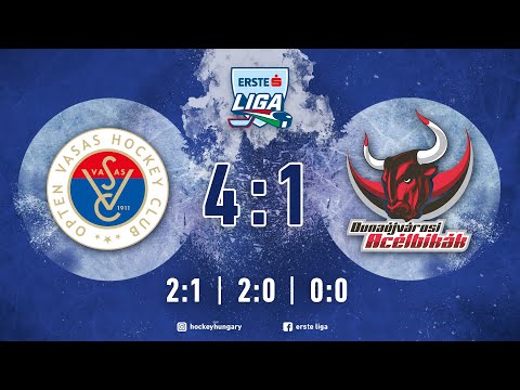Összefoglaló EL 143 - OPTEN VASAS HC - DUNAÚJVÁROSI ACÉLBIKÁK 4:1 20201227