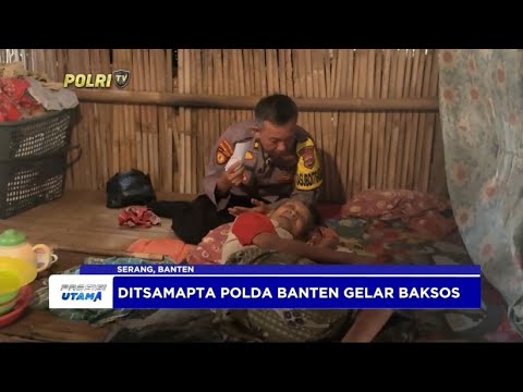 DITSAMAPTA POLDA BANTEN BANTU WARGA LANSIA SAKIT