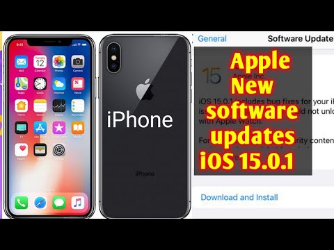 Apple 🍎 iOS 15.0.1 new software updates.Hurry download and install iOS 15.0.1