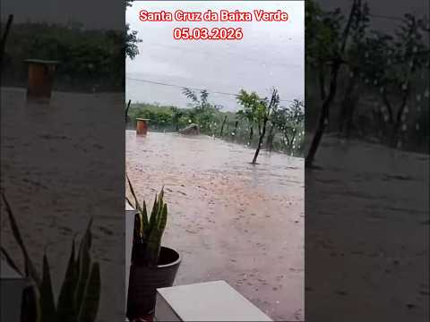 🇧🇷 SANTA CRUZ DA BAIXA VERDE, PERNAMBUCO 05/03/2026 #chuvas #alerta #nordeste #noticias #turismo