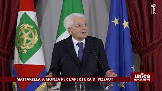 Mattarella a Monza per l'apertura di PizzAut