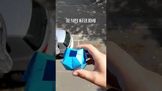 Download lagu The Paper Water Bomb 💦 💣 - Fun Origami! Live water explosion mp3