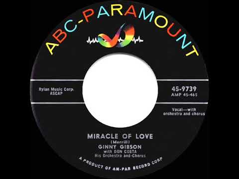 1956 Ginny Gibson - Miracle Of Love