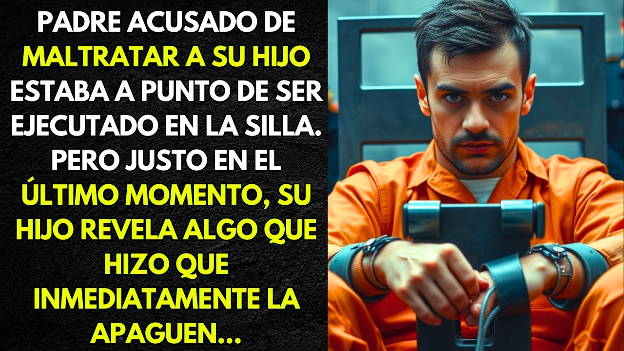 PADRE ACUSADO DE MALTRATAR A SU HIJO ESTABA A PUNTO DE SER EJECUTADO EN LA SILLA. PERO JUSTO...