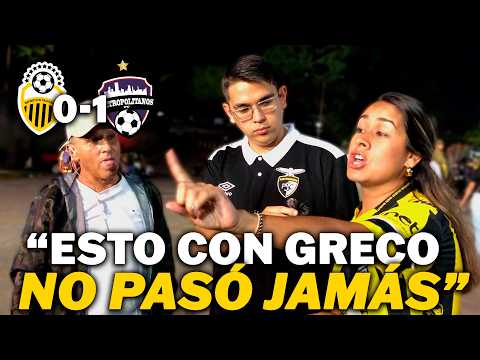 REACCIÓN con la gente | TÁCHIRA 0-1 METRO