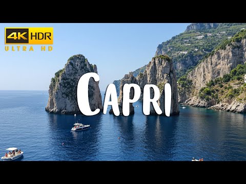 Capri 4K Nature Relaxation Film - Calming Piano Music - Natural Landscape
