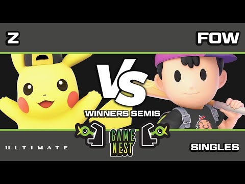 Game Nest Smash It Up: Z (Pikachu) vs Fow (Ness) - Winners Semis
