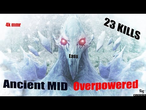 Wolfishere Dota 2 - Ancient Apparation Midlane Nuker 23 kills