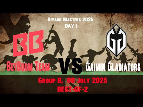 BetBoom Team vs Gaimin Gladiators Riyadh Masters 2025 Dota2