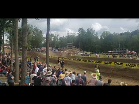 Dylan Ferrandis crash Ironman 2023 Motocross moto 2