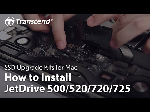 Transcend JetDrive™ 500/520/720/725 Installation Video