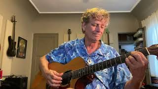Hawaiian Slack Key Guitar- "Sleepwalk" cover