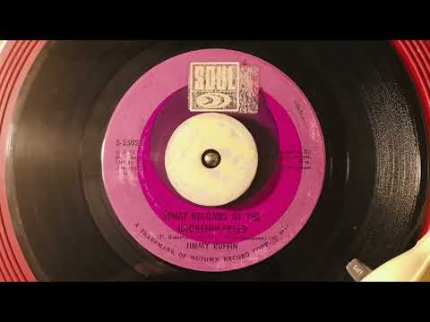 Jimmy Ruffin ‎.  What Becomes Of The Brokenhearted 1966 Motown classic 45RPM