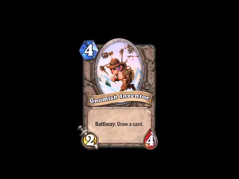 Gnomish Inventor Sounds - Hearthstone