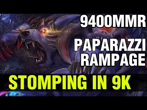 STOMPING IN THE 9K CHINESE BRACKET !! - PAPARAZZI URSA RAMPAGE ! - Dota 2