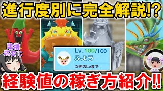 【New 電波人間のRPG FREE！】進行度別に「経験値の稼ぎ方」を完全解説‼臨機応変に立ち回れ⁉【電波人間スマホ版】【QRキャッチ】