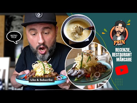 Am mancat la Bistro Felix  Ciorba Radauteana si Salata cu carne de vita  RECENZII MANCARE