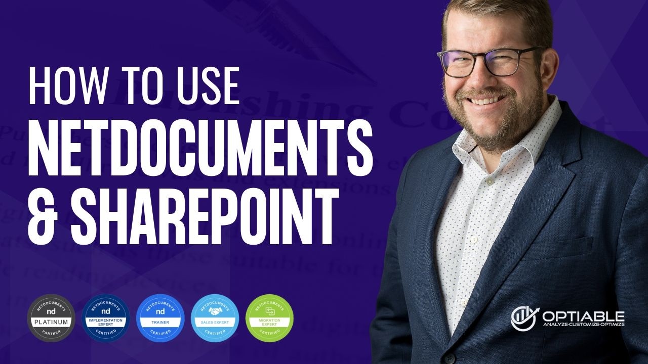 How to Use NetDocuments and Sharepoint