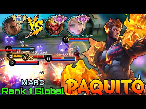 No.1 Paquito VS Supreme Sun & Layla - Top 1 Global Paquito by ᴍᴀʀᴄ - Mobile Legends
