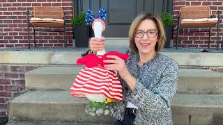 Celebrate America - Red, White, & Blue Patriotic Goose Costume