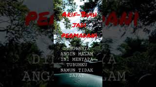 Download lagu ARIF-BUIH JADI PERMADANI Shorts mp3