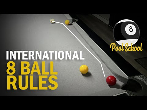 International 8 Ball Rules Part 3 - Combination Shots | Pool School