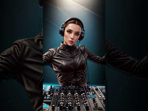 Bassface 🎵 AI DJ Animation #djgirl #djane #bassface #aigirl #aianimation #stablediffusion #deforum