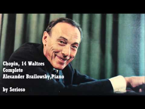 Chopin, 14 Waltzes, Alexander Brailowsky,Piano