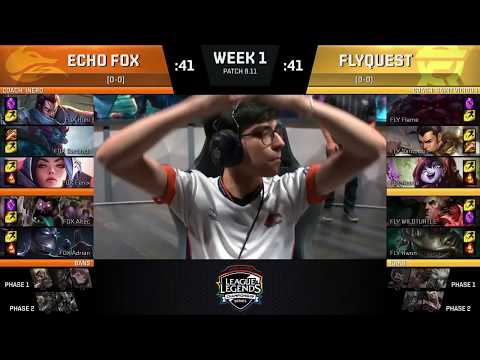 First 5 Melee Team In LCS   FOX VS FLY Highlights   2018 NA LCS Summer W1D1
