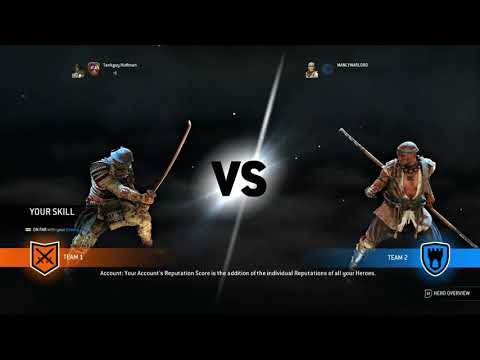 For Honor Orochi vs Shaolin monk