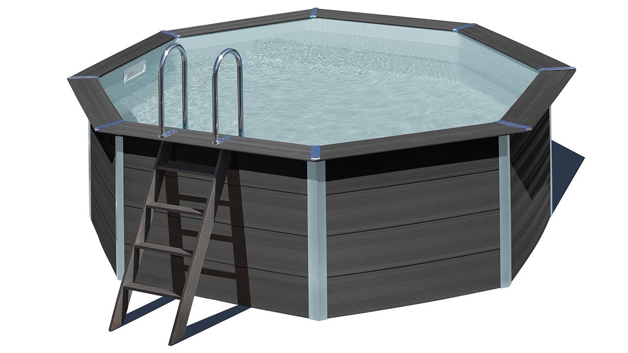 Piscine bois composite Avant Garde Gré 4,10 x h1,24m Piscine bois composite Avant Garde Gré 4,10 x h1,24m