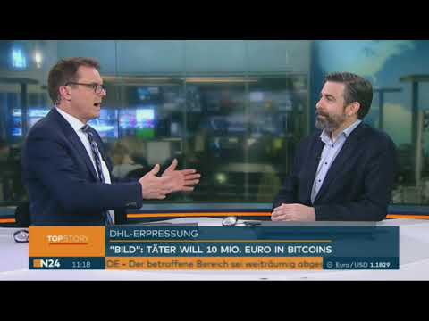 Bitcoin als Lösegeld: Wie funktioniert die Kryptowährung? TV Beitrag mit Volker Tripp vom 6.12.2017