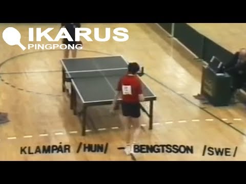 Klampár Tibor - Stellan Bengtsson - European Table Tennis TOP 12  1981.