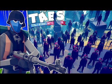 Every WW2 Army VS TABS ZOMBIE APOCALYPSE!? - Totally Accurate Battle Simulator