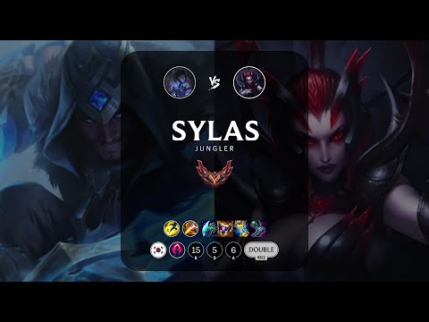 Sylas Jungle vs Elise - KR Grandmaster Patch 12.23