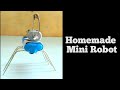 How To Make Mini Robot At Home AV CREATIVE ZONE
