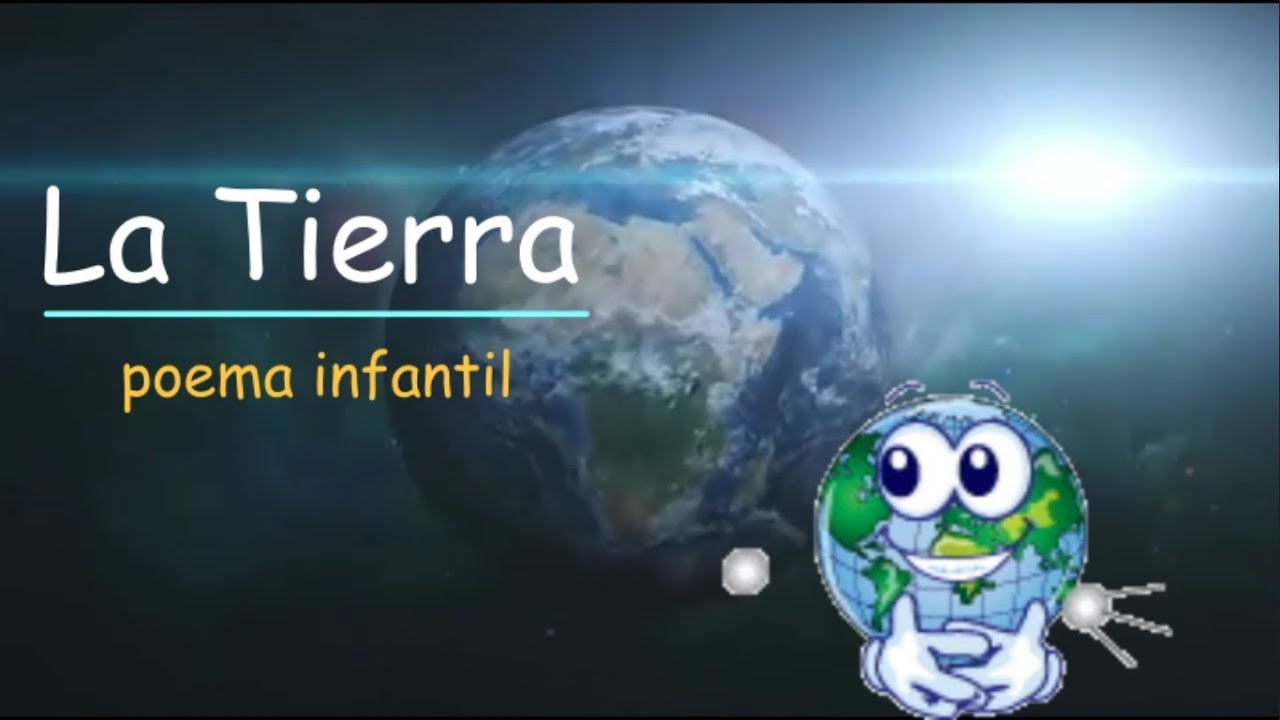 La Tierra es redonda - poema infantil hablada e animada, con texto (Día de la Tierra)
