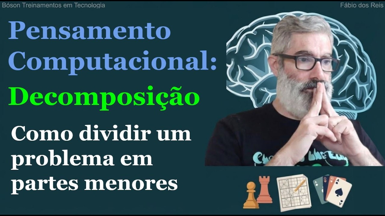 O que é Decomposição? Aprenda o 1º Pilar do Pensamento Computacional - Aula 02