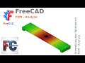 FreeCAD 1 0 Einführung In Die Workbench FEM
