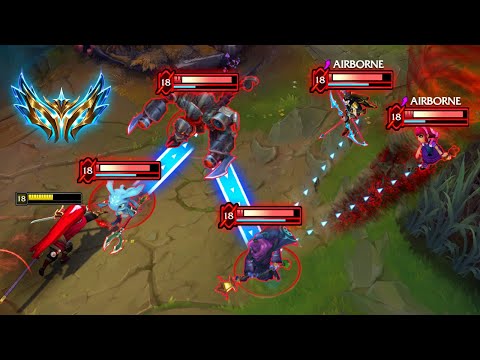 When Challenger Players SMURF The Lobby...