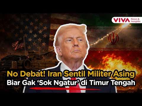 Gak Ada Kompromi! Iran Minta Pasukan Asing Angkat Kaki dari Timteng