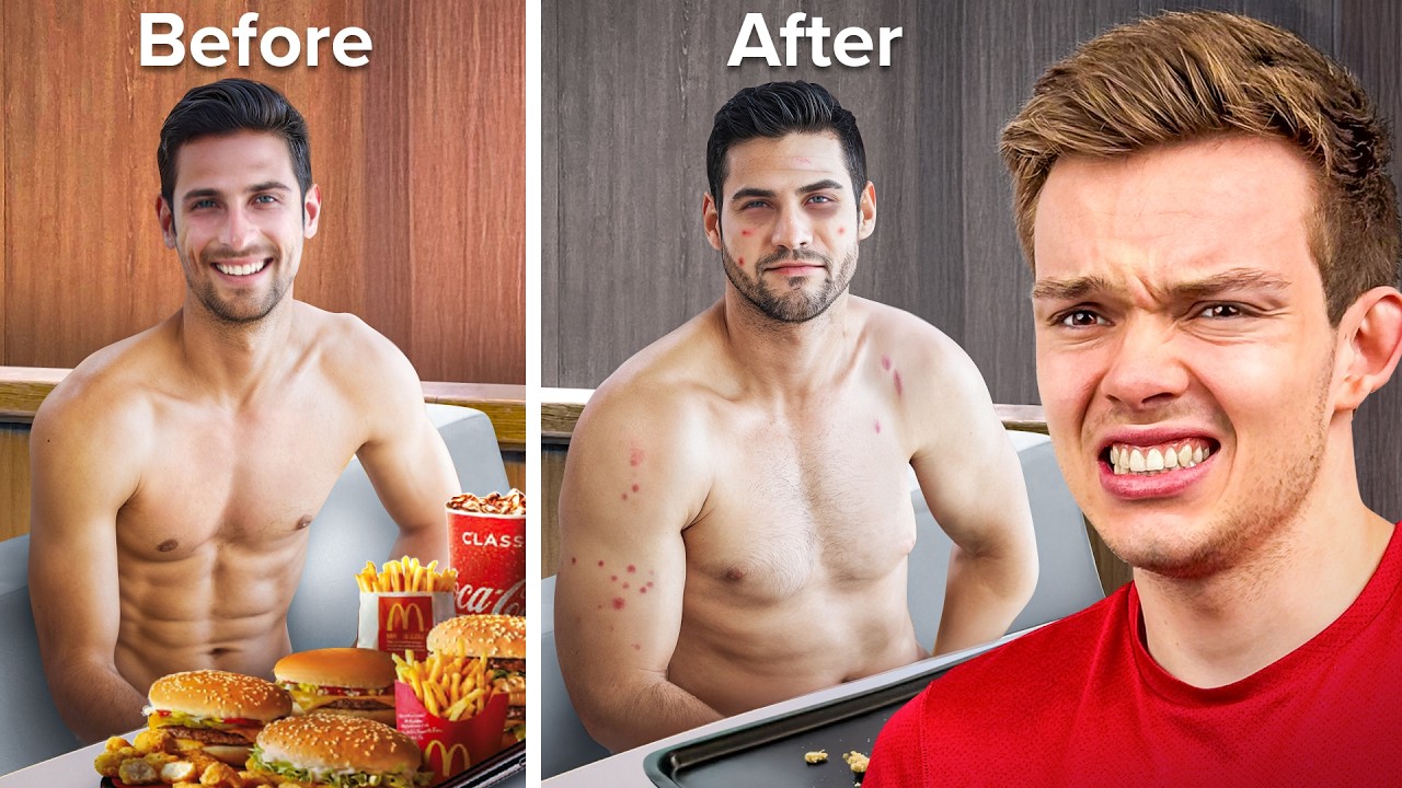 He Only Ate McDonald's For 30 Days