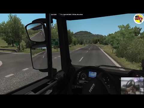 ETS2 1.36 - Promods 2.45 - Iveco Highway ile İştip (Makedonya) - Baerşeba (İsrail)
